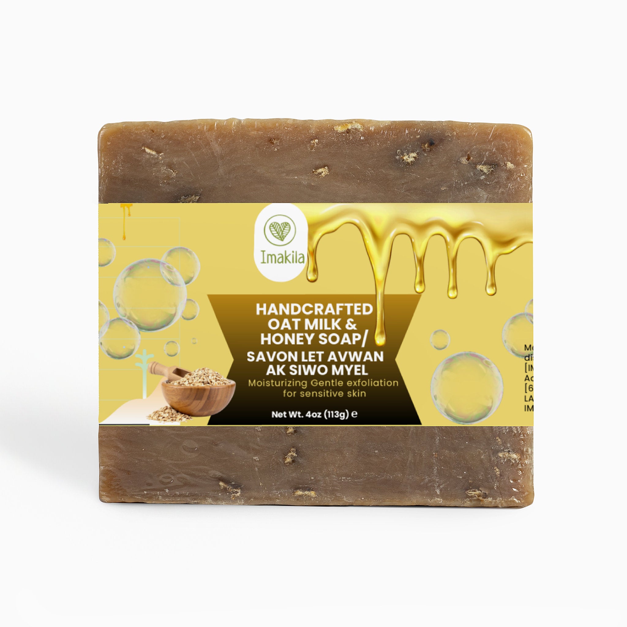 Oat Milk Honey Soap